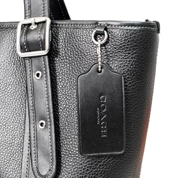 Amazon.co.jp: COACH Bag Pebble Leather Ashton Logo Zip Top